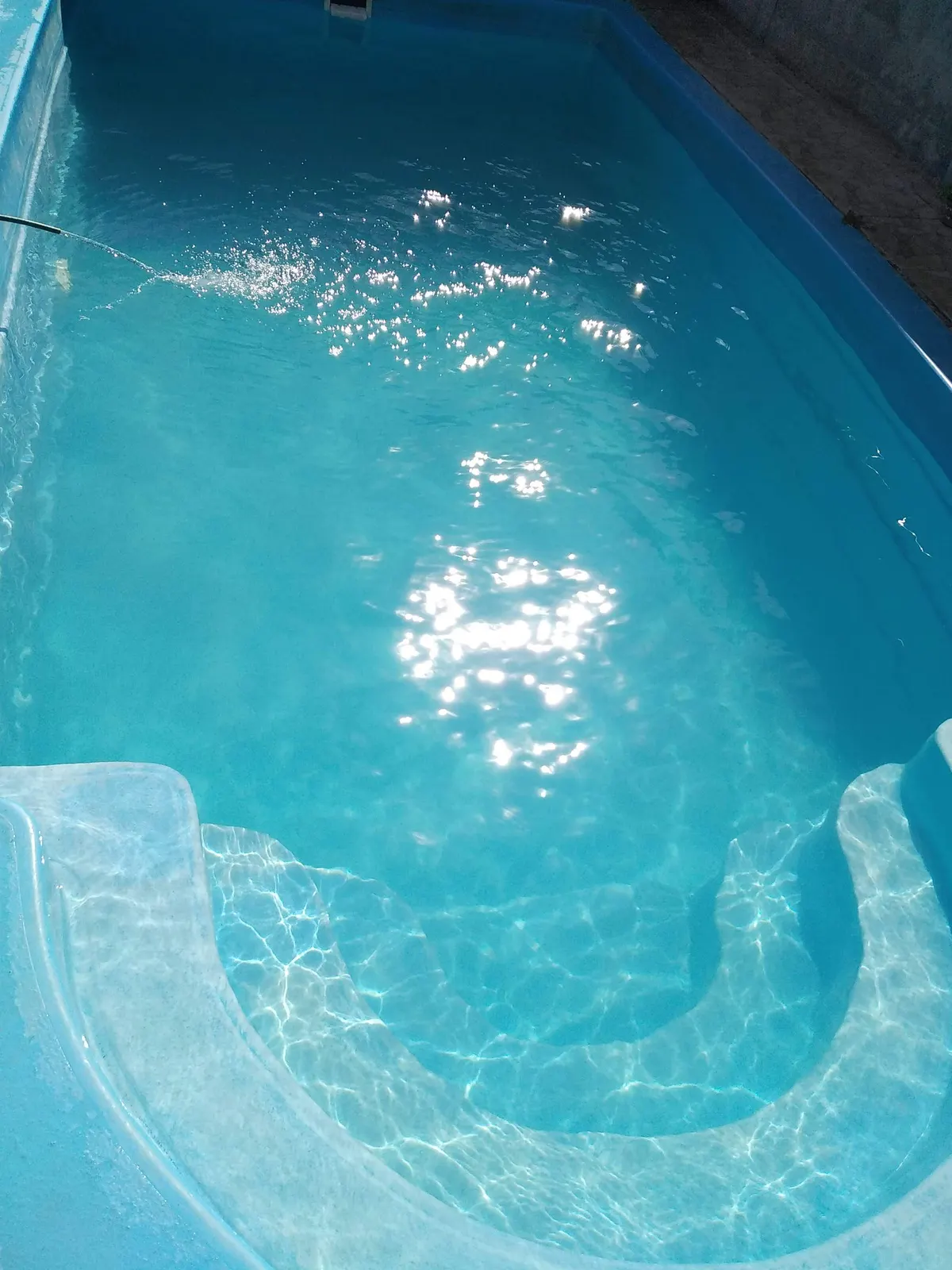 Agua cristalina